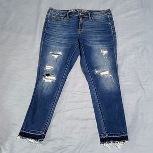 Mid Rise Jeggings Crop 12/31